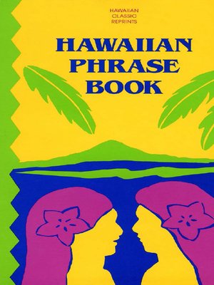 cover image of Hawaiian Phrase Book